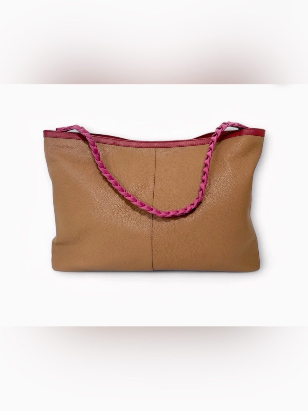 • Capital Z • EUC • Slouchy Tote • Caramel Leather